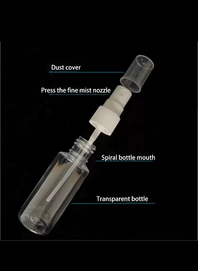 Glowudz Glowudz 4 Piece Transparent Spray Bottle Multicolour 100ml  - Image 4