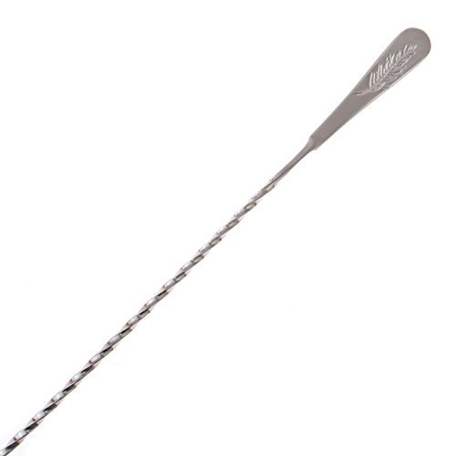 OIXXAF 18" Cocktail Mixing Glass Bar Spoon - Long Handle Stainless Steel Drink Pitcher Mixer to Chill and Mix Stirred Drinks - 1 Spoon - Image 2