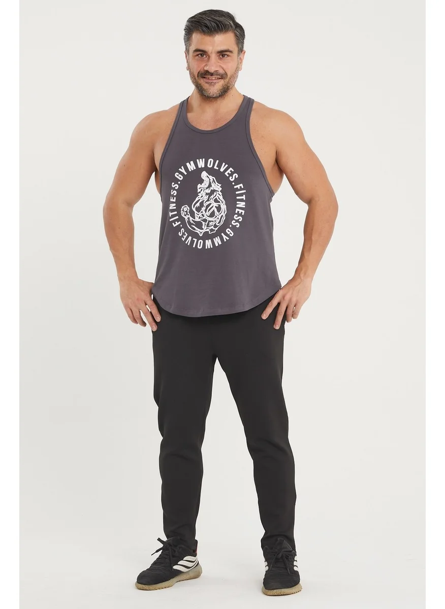 Gymwolves Men's Sports Tank | Stringer | Workout Tanktop | Wolf Series