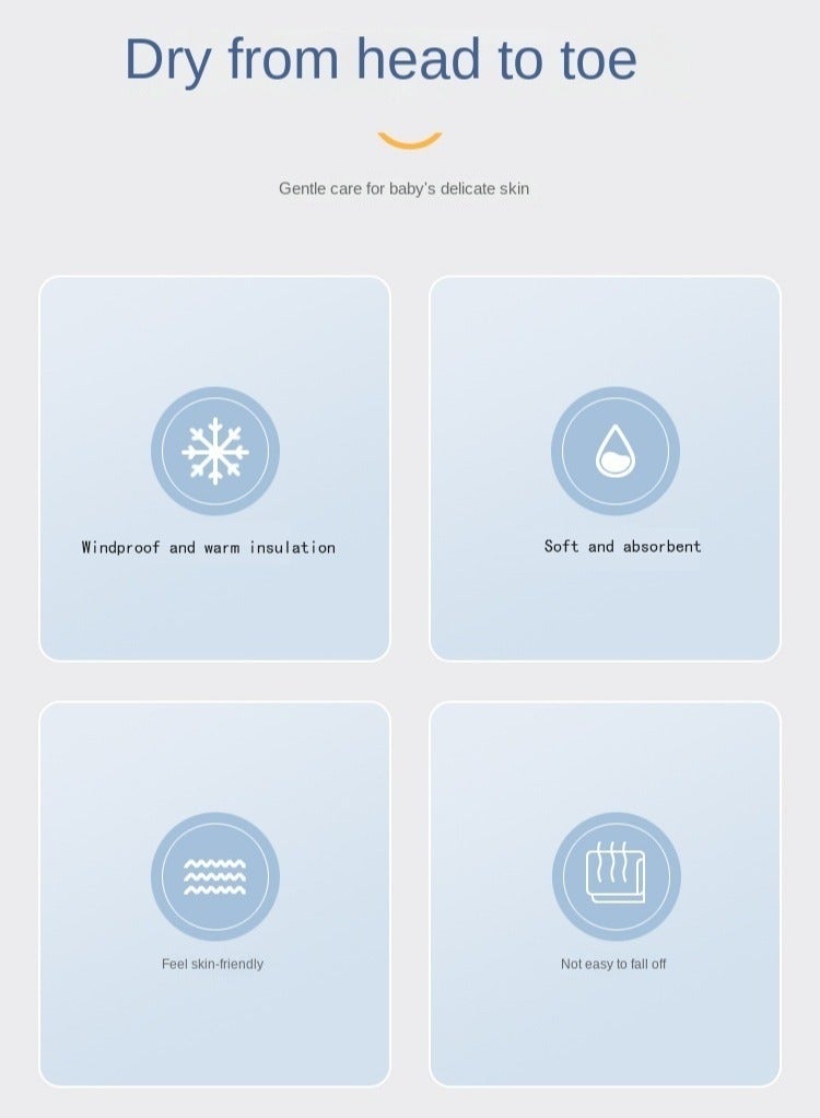 1-Piece Cartoon White Lamb Baby Blanket - Image 3