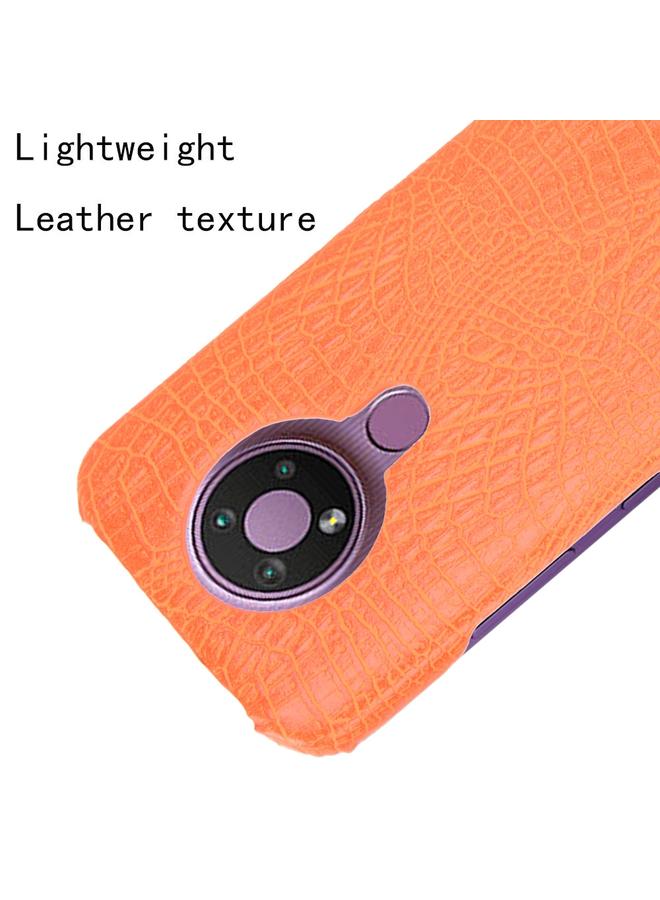 erorex Case For Nokia 3.4 Shockproof Crocodile Texture PC + PU Case - Image 4