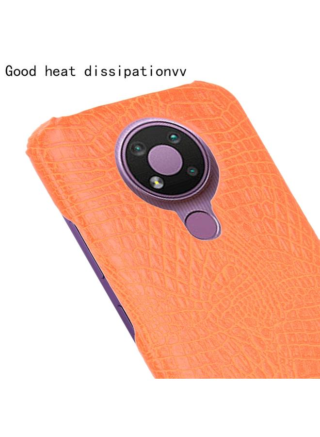 erorex Case For Nokia 3.4 Shockproof Crocodile Texture PC + PU Case - Image 5