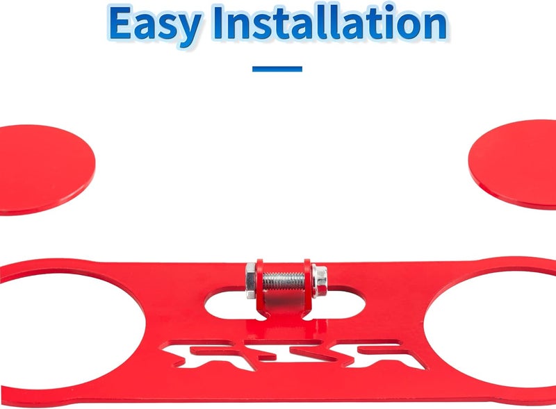 Kihor Polaris RZR Garb Bar Cup Holder - Red, Compatible with RZR 900/570/800/XP 1000/XP Turbo - Image 5