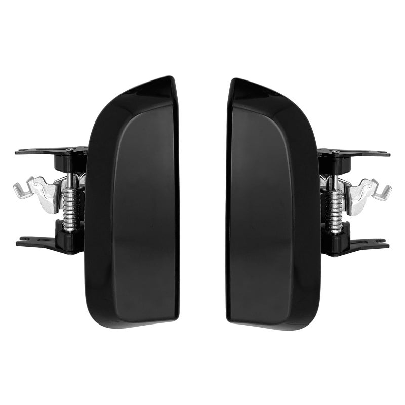 Cheriezing Prime Black Exterior Door Handle Rear Left Rear Right Compatible with Select Nissan Models 20052012 Pathfinder Replace 82607EA502 82606EA502 Set of 2 - Image 2