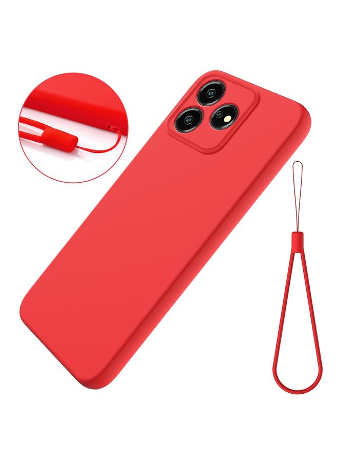 erorex Case For ZTE Blade V50 Design 4G Pure Color Liquid Silicone Shockproof Phone Case - Image 2