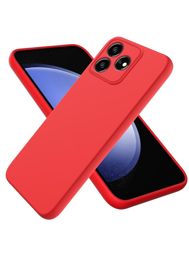 erorex Case For ZTE Blade V50 Design 4G Pure Color Liquid Silicone Shockproof Phone Case - Image 1