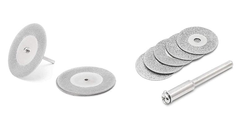 DIY Crafts DIY Crafts CTDIYHI42674 30mm Diamonte Cutting Discs Drill Bit Shank for Rotary Tool Blade DIY Works Support 30mm MiniSmall  - Image 1