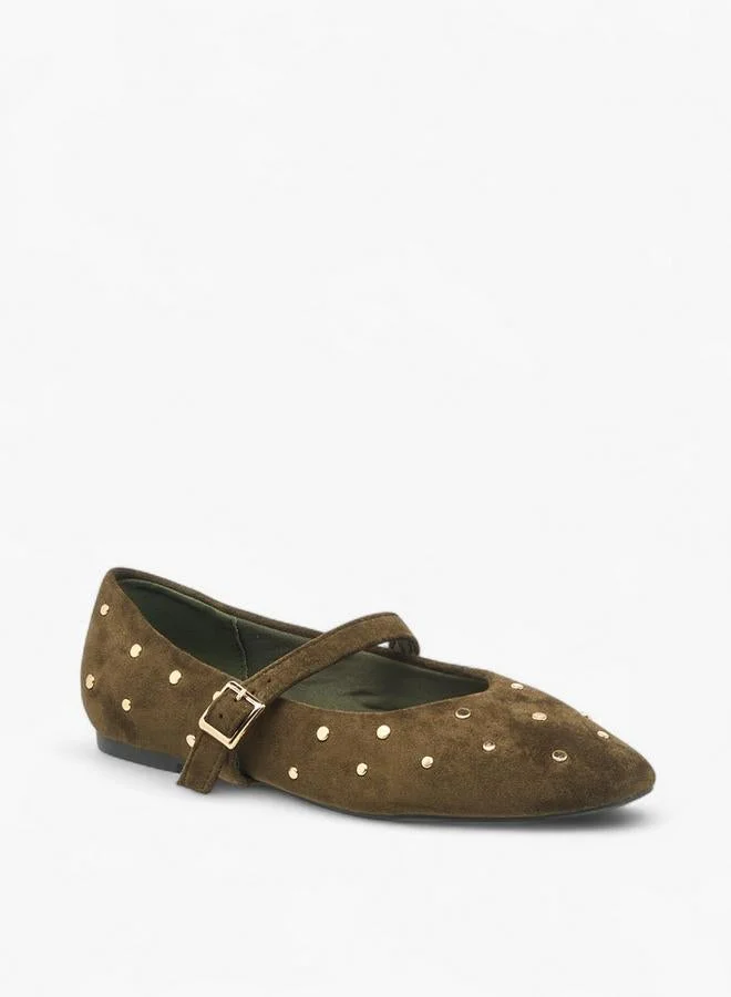 فلورا بيلا من شو إكسبرس حذاء ماري جين نسائي مزين