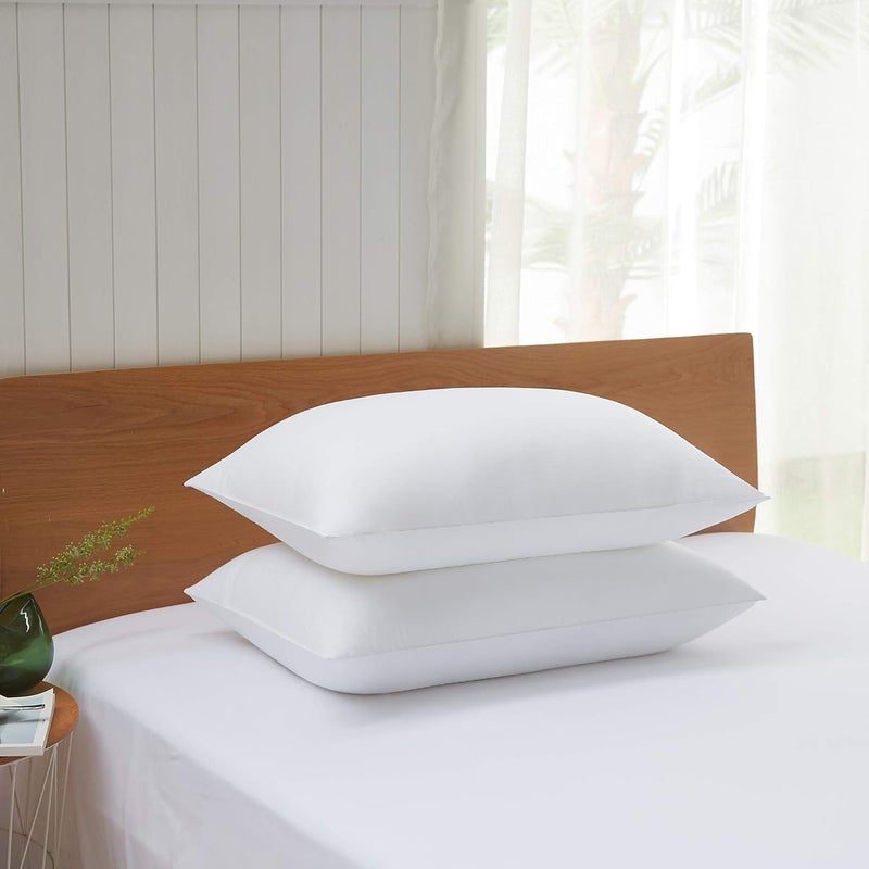 PumPum Soft & Supportive Microfiber Bed Pillows for Sleeping - King Size, Hypoallergenic, Washable - Pack of 4 (16x24 Inch) - Image 2