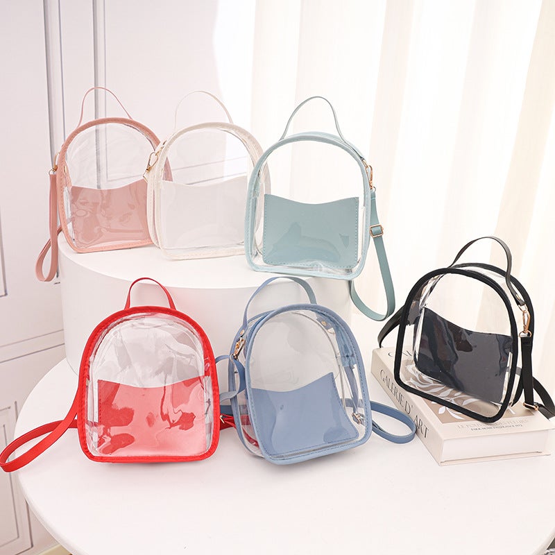 Women's PVC Crossbody Jelly Bag - Image 1