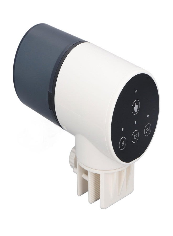 فوكيت موزع طعام الأسماك الأوتوماتيكي، وحدة تغذية الأسماك الأوتوماتيكية لحوض السمك، مشبك تثبيت قابل للتعديل لحوض السمك (ثلاث سرعات) - Image 1