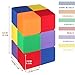 UHAPPYEE Foam Blocks for Toddlers 18 PCS 55 inch Foam Soft Cubes for Kids Colourful Building Blocks Stacking Block Sets Throwing Toys - Image 3