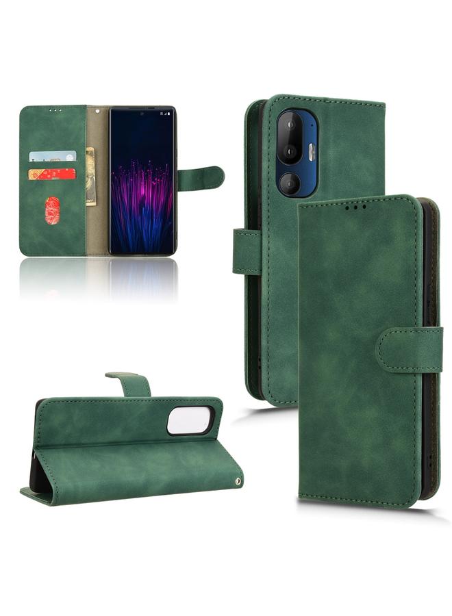 S-TOP Case For HTC U24 Pro Skin Feel Magnetic Flip Leather Phone Case - Image 1