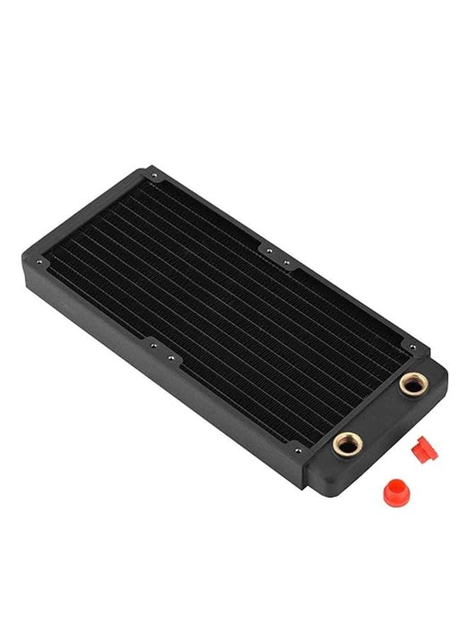 240mm Copper Water Cooling Radiator Computer Liquid Heat Exchanger Heat Sink 9.4 Inches - Image 1
