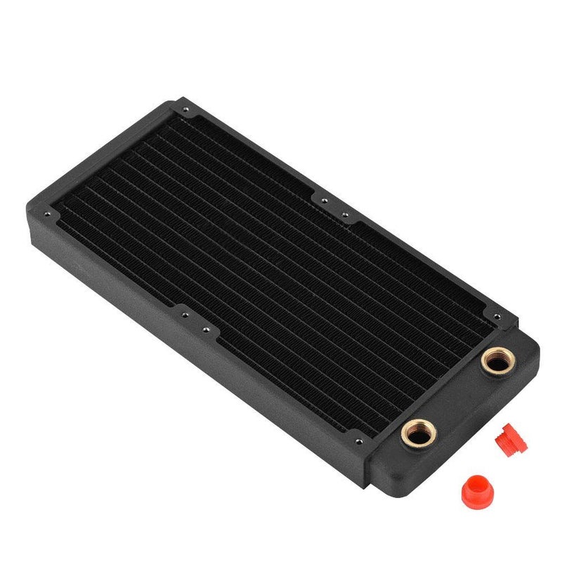 240mm Copper Water Cooling Radiator Computer Liquid Heat Exchanger Heat Sink 9.4 Inches - Image 2