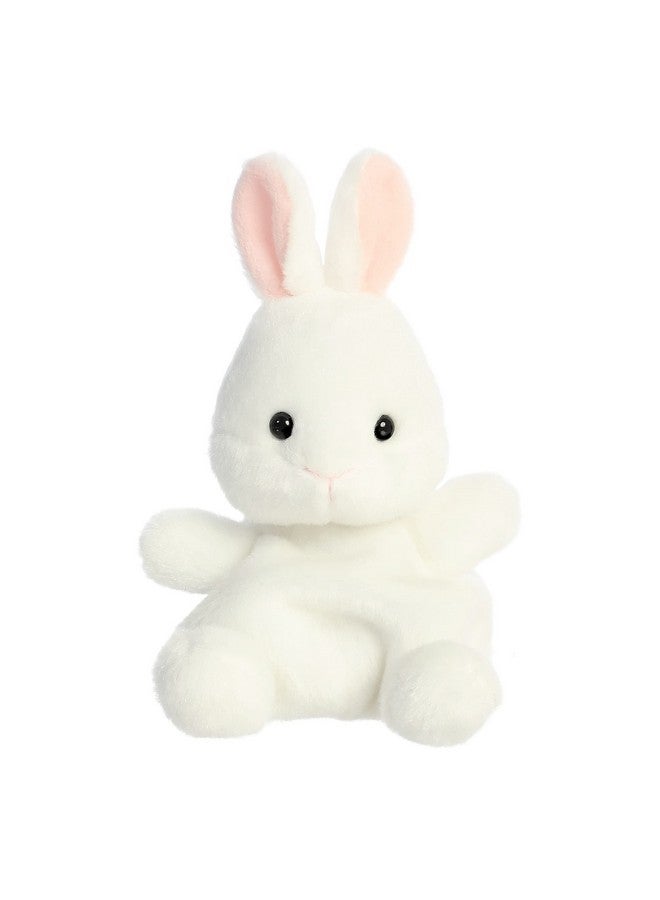 Aurora® Adorable Palm Pals™ Cottontail Bunny Stuffed Animal - Pocket-Sized Play - Collectable Fun - White 5 Inches - Image 1