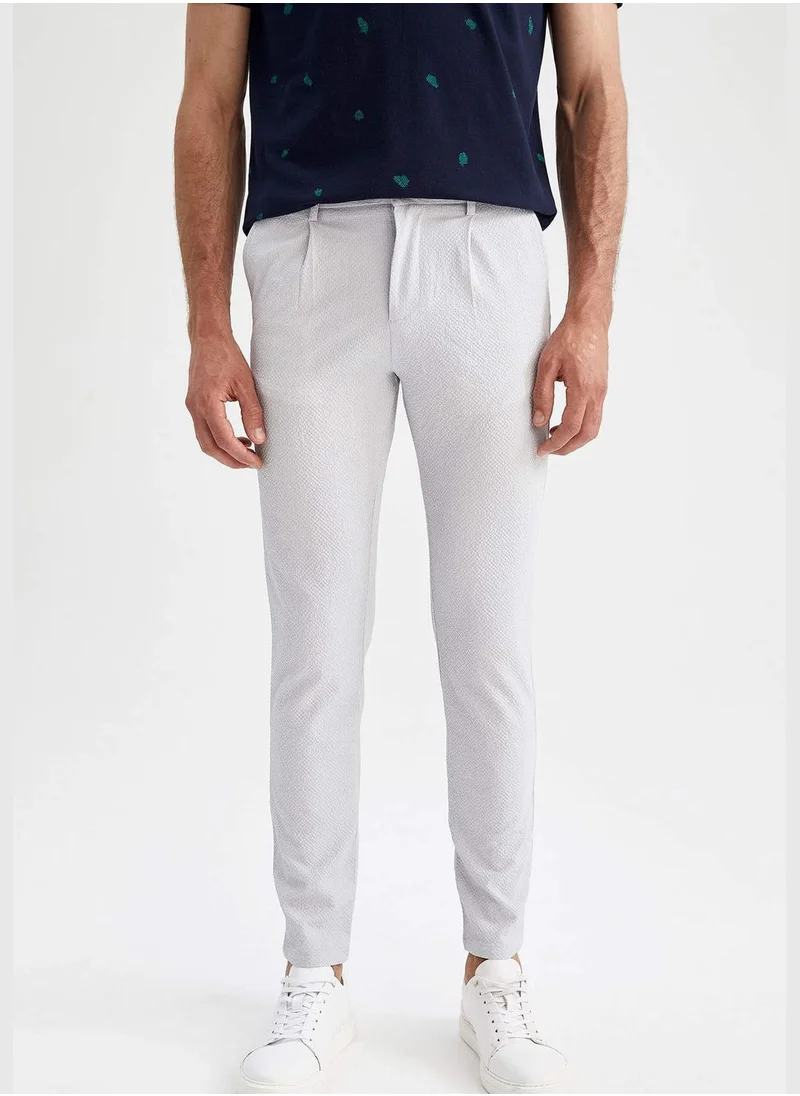 ديفاكتو Tailored Fit Basic Chino Trousers