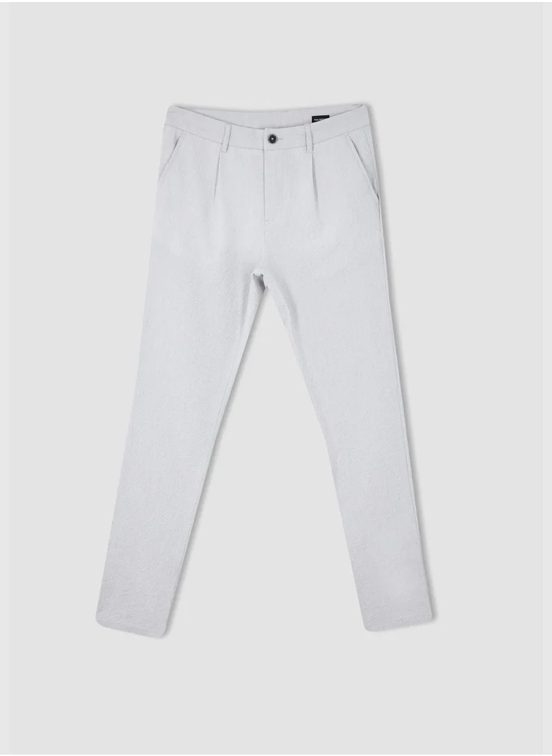 ديفاكتو Tailored Fit Basic Chino Trousers