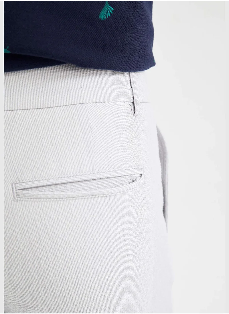 ديفاكتو Tailored Fit Basic Chino Trousers