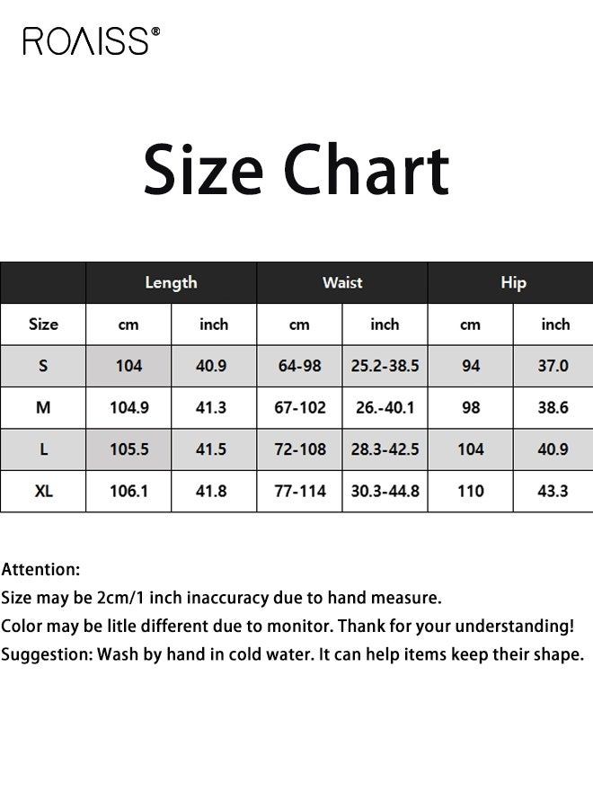 roaiss Women's Trendy Low Waist Trousers Colorblock Striped Wide-Leg Pants Leisure Home Long Pants Breathable Comfort Versatile Chic - Image 2