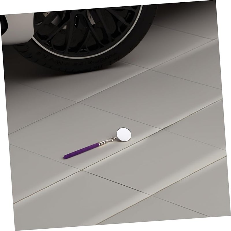 360 Degree Telescoping Inspection Mirror Rotating Reflective Underbody Check Tool - Image 5