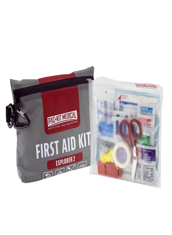 First Aid Only Pac-Kit Watertight Explorer 2 First Aid Kit for Hiking, Camping and Outdoor Activities, 76 Pieces - Image 4