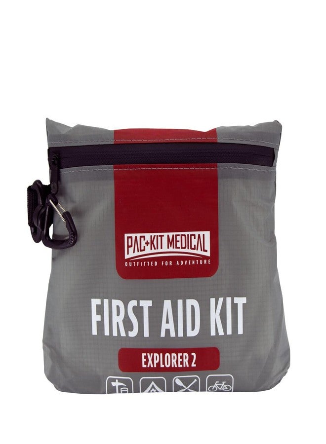 First Aid Only Pac-Kit Watertight Explorer 2 First Aid Kit for Hiking, Camping and Outdoor Activities, 76 Pieces - Image 1