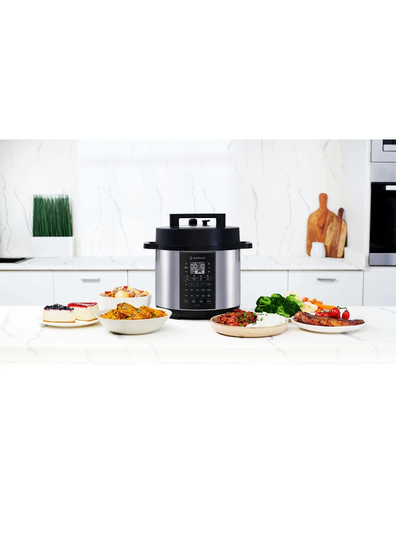 nutricook Smart Pot 3, Cooker Base, SS Inner Pot, Steam Rack, Measuring Cup, User Guide,