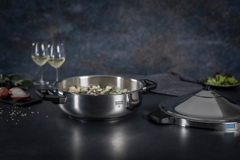 Kuhn Rikon Hotel Pressure Braiser, 5-qt, Stainless - Image 2