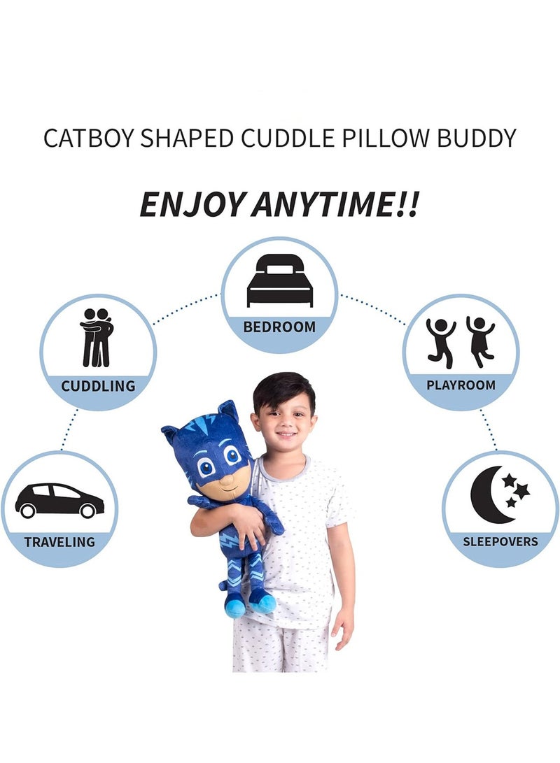 Masks Catboy Kids Bedding Super Soft Plush Cuddle Pillow Buddy - Image 5