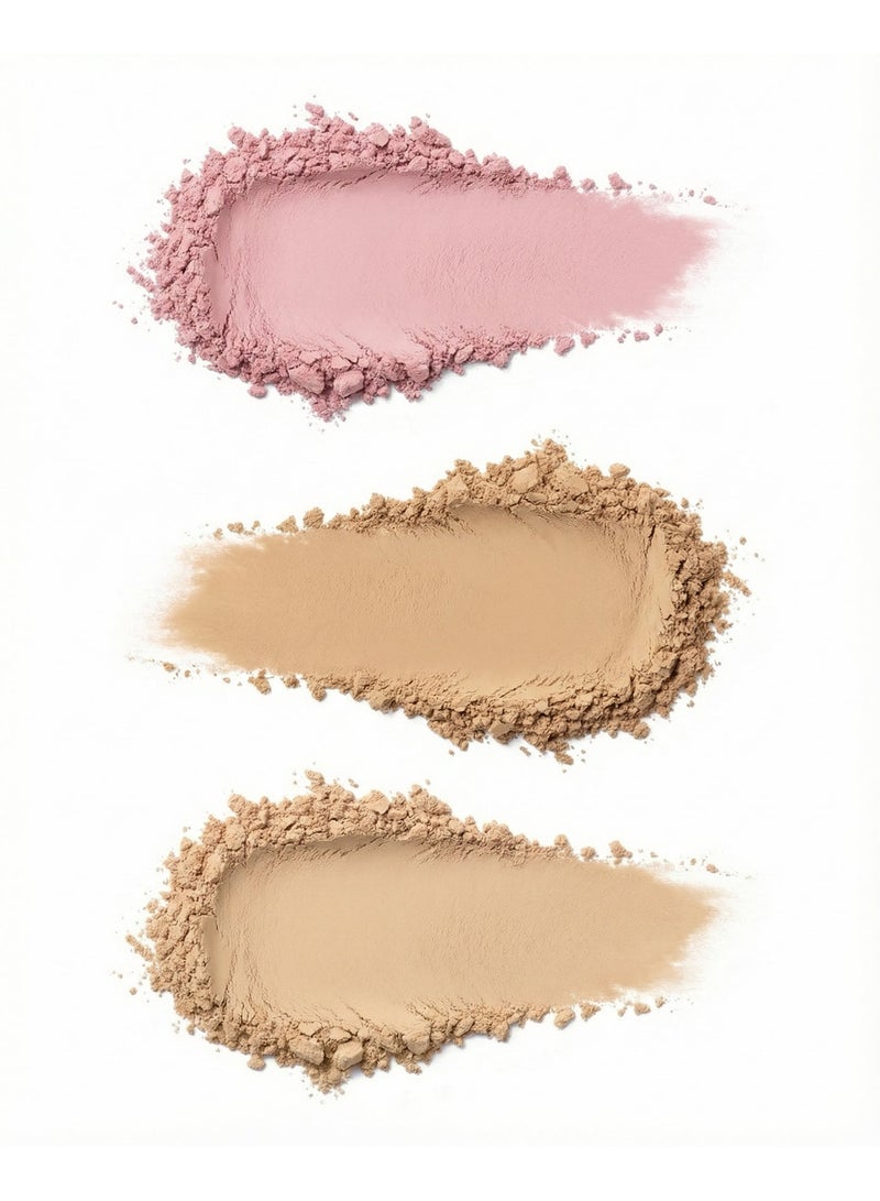 Rose Berry Easy Bare Loose Baking and Setting Powder, Translucent Face Powder, 20g, Shade 2# Cupcake - Image 2