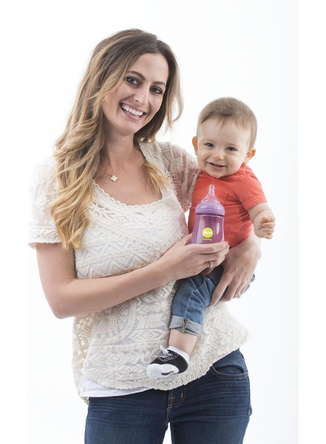 Joovy Boob PP Baby Bottle Gift Set, Purpleness, 23 Piece Set - Image 2