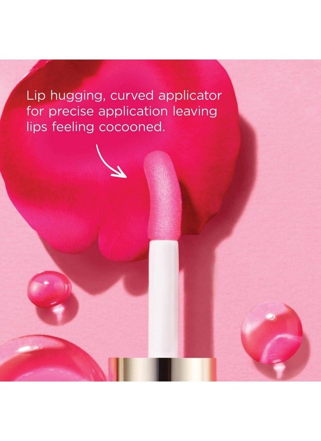 CLARINS زيت راحة الشفاه؛ يهدئ ويرطب ويحمي الشفاه؛ لمسة نهائية لامعة للغاية؛ يملأ الشفاه بشكل واضح؛ 93% من المكونات الطبيعية؛ زيت الورد البري العضوي الغني بأوميجا 6 وأوميجا 3  - Image 5