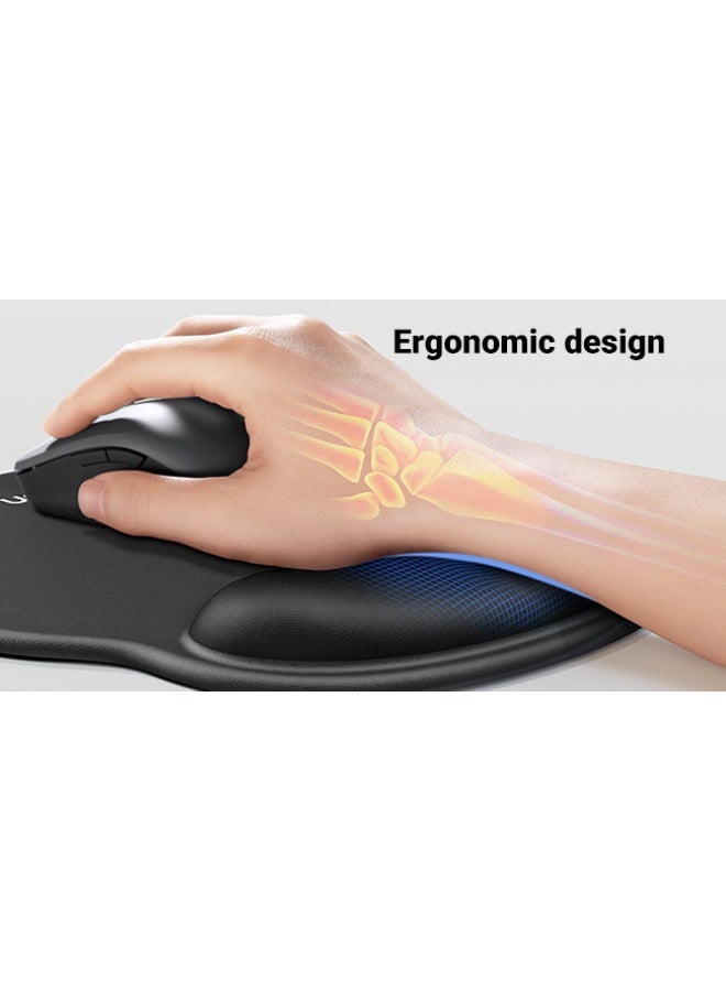 يو جرين وسادة ماوس يوجرين UG-LP668 المريحة مع مسند للمعصم، مضادة للانزلاق/لطيفة على البشرة/5 مم - UG-25245 - Image 3