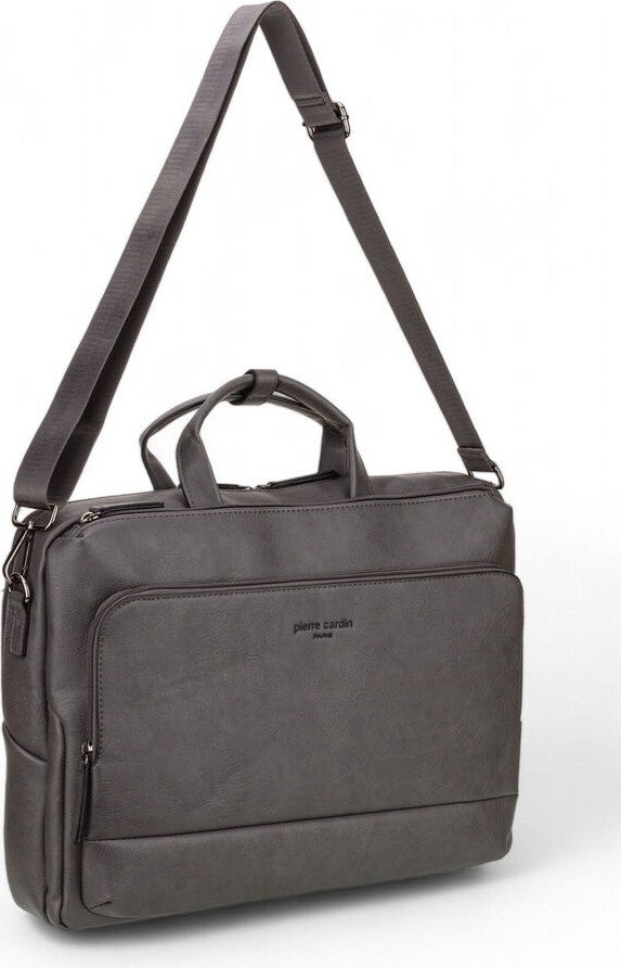 pierre cardin Gray Unisex Laptop & Briefcase 01PC00109  - Image 1