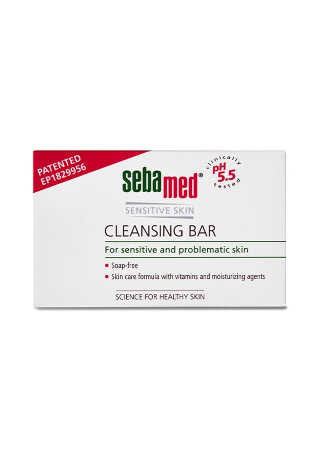 سيباميد صابونة سيباميد لتنظيف البشرة الحساسة ١٠٠ غرام | درجة حموضة ٥.٥ | صابونة استحمام مرطبة خالية من الصابون | فيتامينات وأحماض أمينية | خالية من الفثالات وكبريتات لوريل الصوديوم والبارابين | مثبتة سريريًا | للبشرة الجافة - Image 3