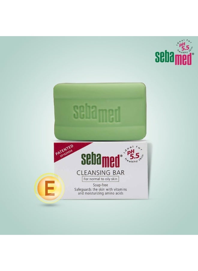 سيباميد صابونة سيباميد لتنظيف البشرة الحساسة ١٠٠ غرام | درجة حموضة ٥.٥ | صابونة استحمام مرطبة خالية من الصابون | فيتامينات وأحماض أمينية | خالية من الفثالات وكبريتات لوريل الصوديوم والبارابين | مثبتة سريريًا | للبشرة الجافة - Image 1