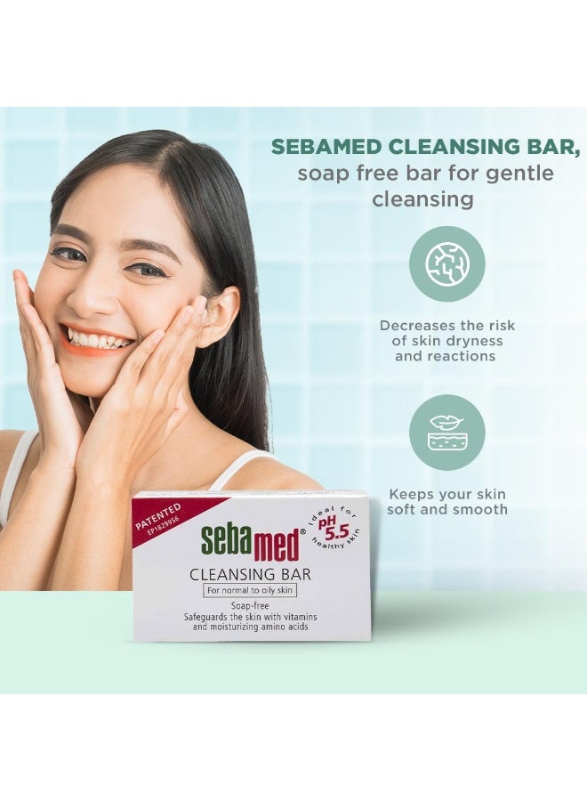 سيباميد صابونة سيباميد لتنظيف البشرة الحساسة ١٠٠ غرام | درجة حموضة ٥.٥ | صابونة استحمام مرطبة خالية من الصابون | فيتامينات وأحماض أمينية | خالية من الفثالات وكبريتات لوريل الصوديوم والبارابين | مثبتة سريريًا | للبشرة الجافة - Image 4