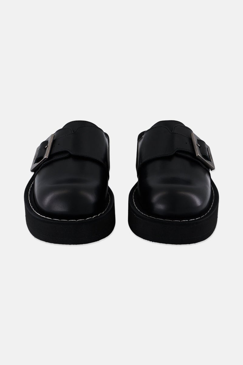 clarks GCDS x Clarks Men Slip On Clogs, Black  - Image 2