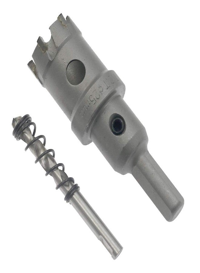 UPTODATETOOLS 25mm/1" Carbide Hole Saw Drill Bit Heavy Duty TCT Hole Cutter for Stainless Steel, Sheet Metal, FRP & Wood - Image 3