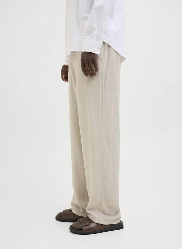 جاك اند جونز Jpstkarl Essentia Drawstringl Slim Fit Chinos