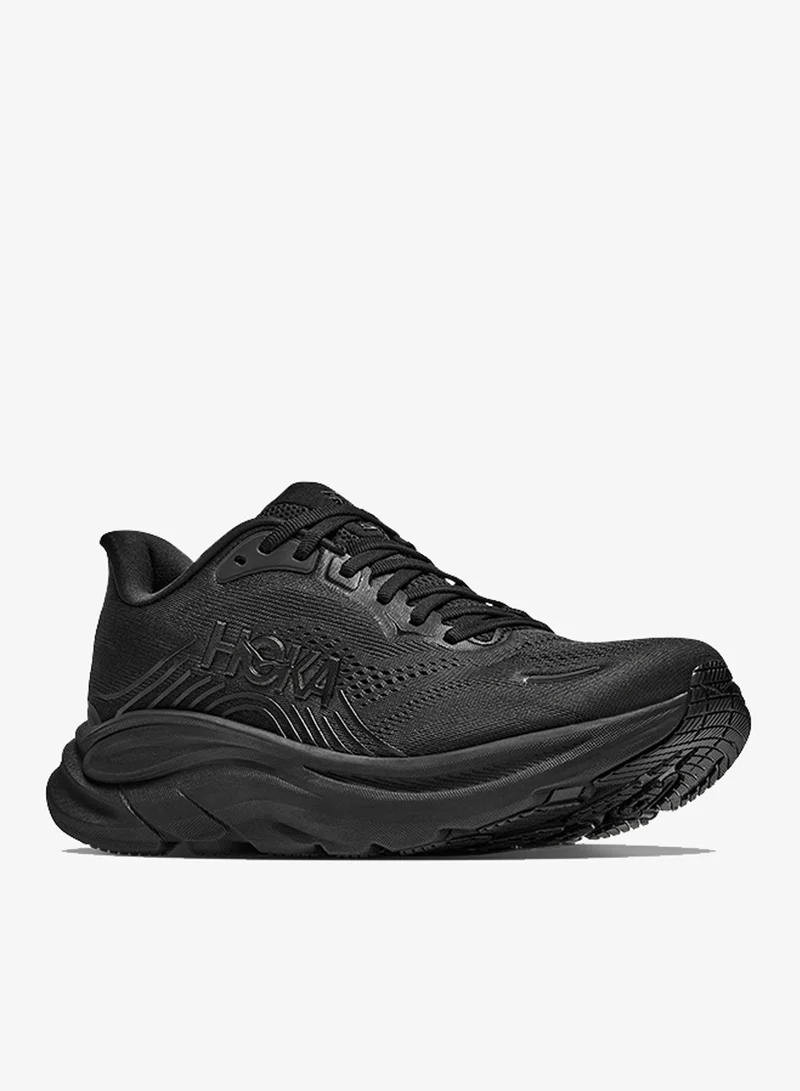Hoka BLACK / BLACK Clifton 11 Wide for Women | Best Price UAE