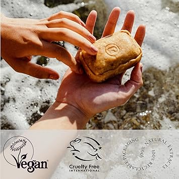 Aviela African Black Soap Bar Contains Shea Butter Clears Exfoliates Skin Vegan Cruelty Free 100 Natural Unrefined African Shea Butter Face Body Soap 120g - Image 5