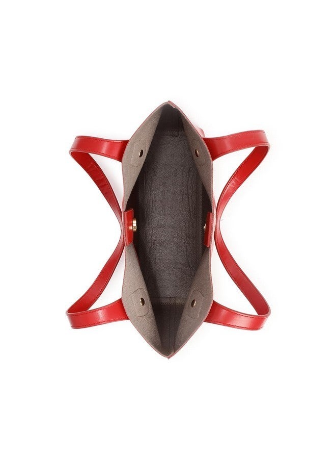 Fastrack College Tote Bag for Women, Girls and Ladies | Office Bag for Woman | Tote Bag with Button Closure - Image 5