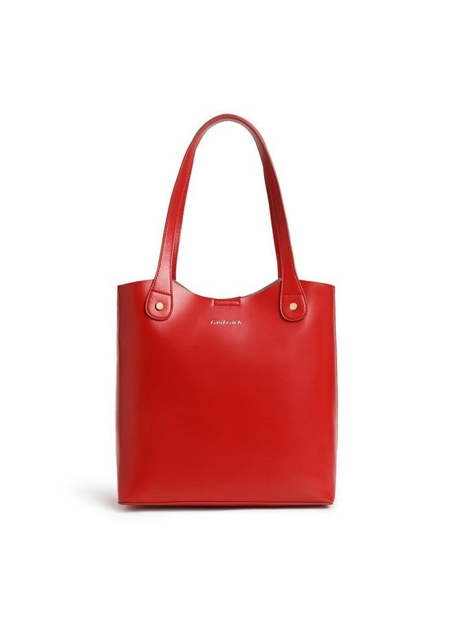 Fastrack College Tote Bag for Women, Girls and Ladies | Office Bag for Woman | Tote Bag with Button Closure - Image 1