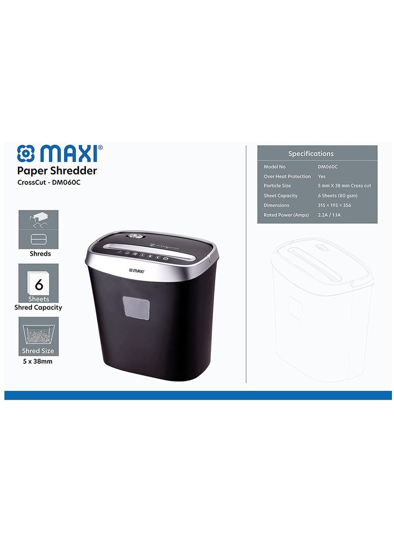 Maxi Crosscut Shredder 6 Sheet Capacity - pzsku/ZB546A23B58FD2098450BZ/45/_/1728897485/3dd072dd-384f-475a-a0ef-1a63dc27adf5