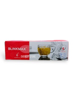 Blinkmax 6 Piece Glass Set For Tea And Coffee - Blinkmax  - Image 3
