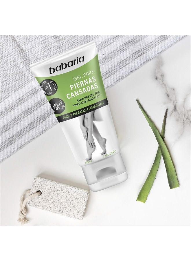 Babaria Cooling Gel Tired Legs 150ml - Image 3