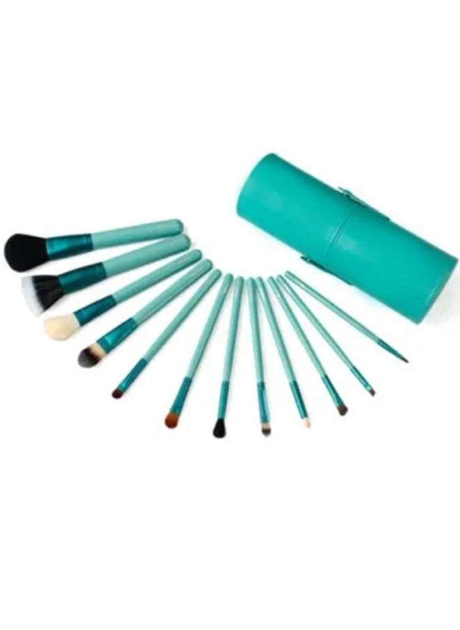 NKX - 12-Piece Make-Up Brush With Pouch Set - Image 1