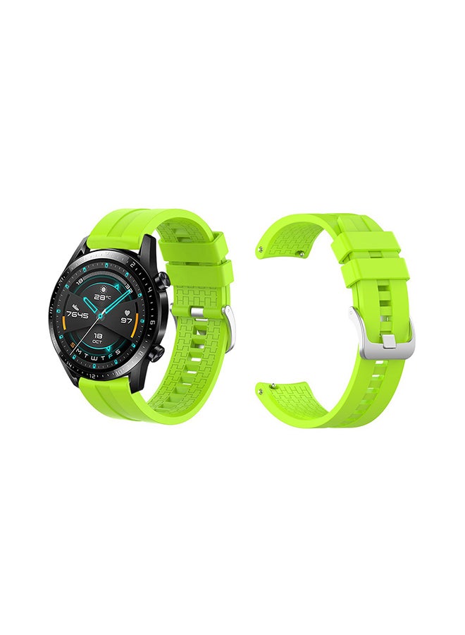 Perfii Stylish Replacement Band For Huawei Watch GT/GT 2 46mm Neon